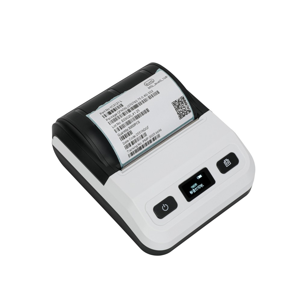 Label Thermal Printer with Screen